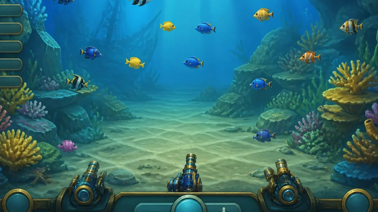 Freeze Weapon on the Jackpot Fishing tank