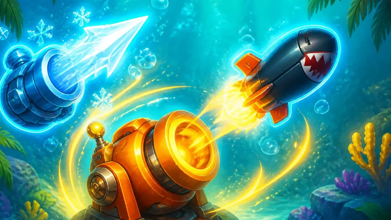 Ammo Session Notes on the Jackpot Fishing tank